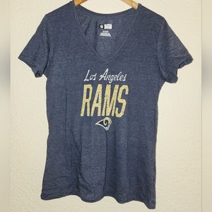 LA Rams Women's V-neck Size XL